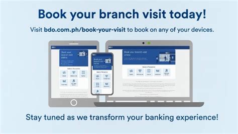 bdo online appointment|bdo book your branch visit.